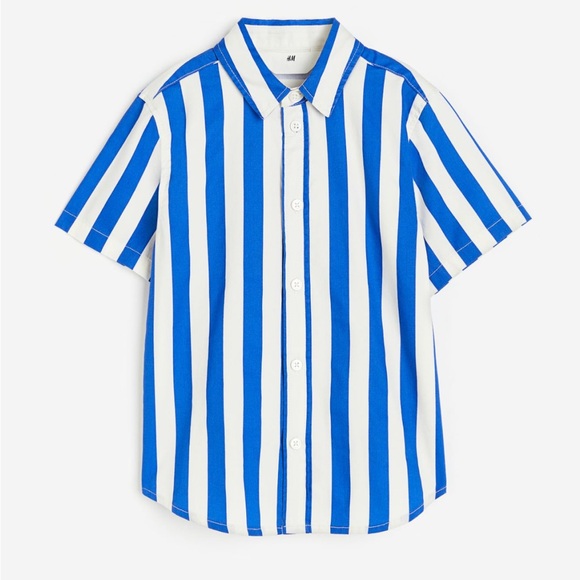 H&M kids boys striped shirt - Picture 1 of 4